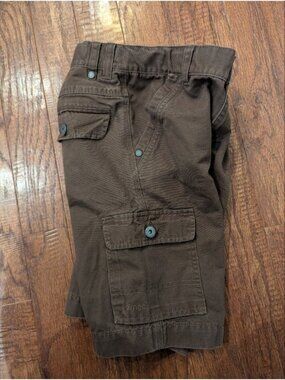 MEC Boys 100% Cotton Cargo Shorts Brown Never Worn Size 10